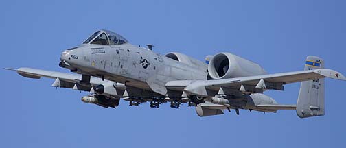 Fairchild-Republic OA-10A Thunderbolt II 82-0663, 357th Fighter Squadron, Goldwater Range, April 12, 2011